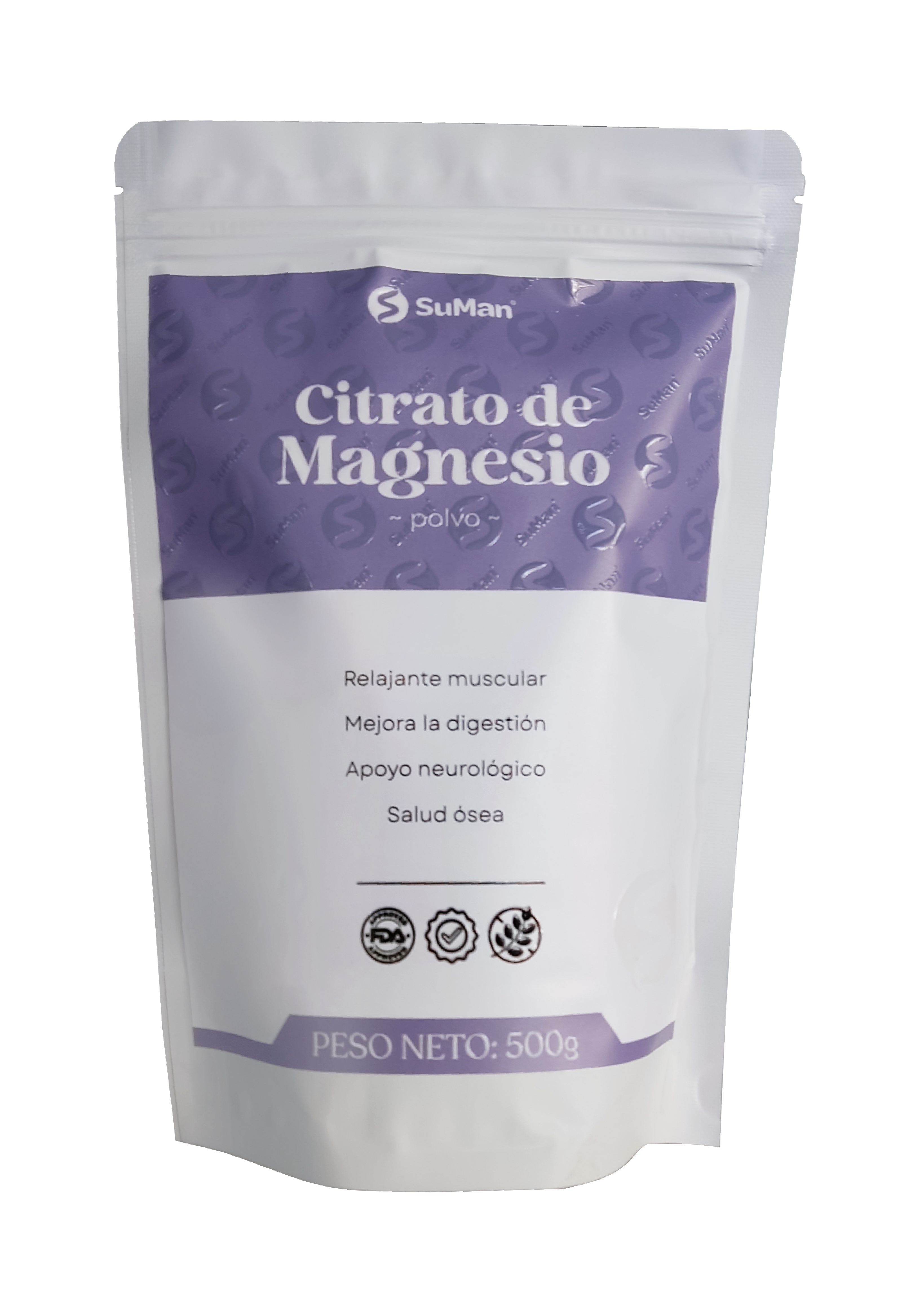 CITRATO DE MAGNESIO 500G