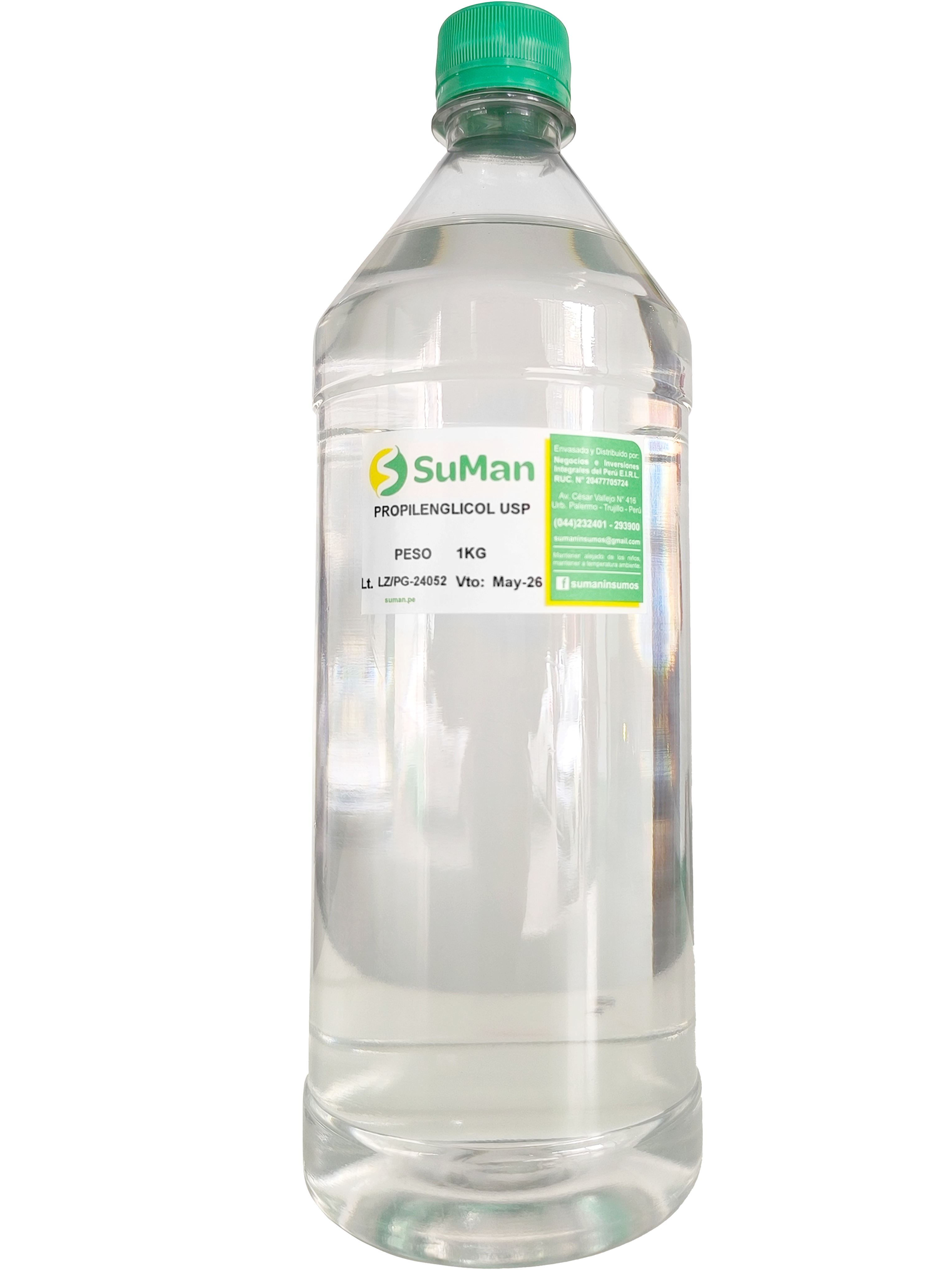 BOTELLA CON PROPILENGLICOL