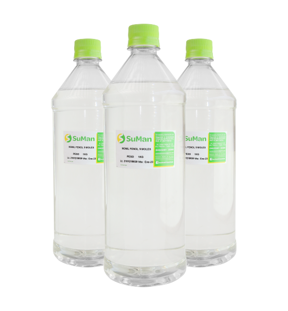 BOTELLAS NONIL FENOL 9 MOLES